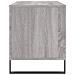 Mobile Porta Dischi Grigio Sonoma 100x38x48cm Legno Multistrato - Foto miniatura 4