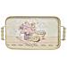 Set Di Vassoi 40 X 21 X 8 Cm Rosa Metallo 8 Cm 3 Pezzi Shabby Chic - Foto miniatura 2