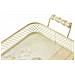 Set Di Vassoi 40 X 21 X 8 Cm Rosa Metallo 8 Cm 3 Pezzi Shabby Chic - Foto miniatura 3