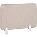 Pannello Divisorio Per Scrivania Beige 80 X 40 Cm Wally - Foto miniatura 6