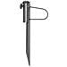 Supporti Ombrellone Con Picchetti 2pz 19x42 Cm Acciaio Zincato - Foto miniatura 3