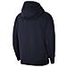 Felpa Con Cappuccio Full Zip Cw6891-451 Bambino Taglia L Colore Blu - Foto miniatura 3