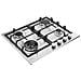 33803487 Piano Gas da 60cm inox Griglie in ghisa - Foto miniatura 4