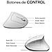 Mouse Universale SUBMO-EDGVU02 Mano destra USB tipo A Ottico 1600 DPI Colore Bianco - Foto miniatura 6