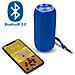 Altoparlante Bluetooth Portatile A117. Lettore Usb, Micro Sd, Radio Fm E Vivavoce. Ingresso Ausiliario Jack Da 3,5 Mm. 16x7x7 Cm. Colore Blu - Foto miniatura 5