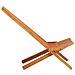 Lusso Casadino -  Sedie Da Giardino Pieghevoli 2 Pz In Legno Massello D'acacia - Foto miniatura 4