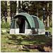 Tenda da Campeggio a Tunnel per 3 Persone Verde Impermeabile - Foto miniatura 2