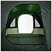 Tenda da Campeggio a Tunnel per 3 Persone Verde Impermeabile - Foto miniatura 8