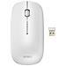 Mouse Wireless 2.4g + Bluetooth Usb Ricaricabile, Bianco - Foto miniatura 5