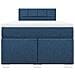 Giroletto a Molle con Materasso Blu 120x190 cm in Tessuto - Foto miniatura 4