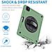 Custodia Per Ipad Pro 3/2/1 11"" Con Supporto E Tracolla Verde - Foto miniatura 3