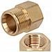 Adattatore Filettato M22x1.5 A 3/8"" Interno - Compatibile Con Idropulitrice Kärcher Hd /hds | Ottone Resistente | Alta Tenuta - Foto miniatura 1