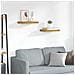 Scaffale da parete 2 pcs Marrone 40 x 23,5 x 4 cm - Foto miniatura 2