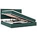 Letto con contenitore e materasso Verde Scuro 200 x 200 cm - Foto miniatura 1