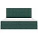 Letto con contenitore e materasso Verde Scuro 200 x 200 cm - Foto miniatura 7