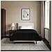Duvet Estivo Nero 135 x 200 cm Microfibra e Fleece Teddy - Foto miniatura 4