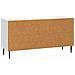 Mobile TV Bianco Lucido 102 x 34,5 x 50 cm Legno ingegnerizzato - Foto miniatura 6