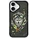 Custodia Per Iphone 16 Grigio Scuro Con Motivo A Lupo Magsafe Nimmy - Foto miniatura 1