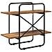 Libreria 2 livelli 80 x 35 x 70 cm PB Legno di quercia - Foto miniatura 5