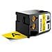 Nastro in Vinile per Etichettatrice Formato 54 mm x 7 m Nero su Giallo - Foto miniatura 1