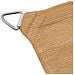 Parasole A Vela Hdpe Rettangolare 4x6 M Beige - Foto miniatura 3