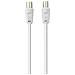 RCA M / F 5m 5m RCA RCA Bianco cavo coassiale - Foto miniatura 1