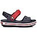 Scarpe Crocband Sandal Kids Navyred 12856485 Taglia 35 Colore Rosso - Foto miniatura 8