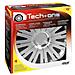 Copricerchi Auto Universali 15 Pollici Tech-one Active Silver 31557 - Foto miniatura 3