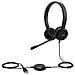 Cuffie VOIP con Microfono con Connessione USB / 3.5mm Colore Nero - Foto miniatura 2