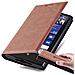 Custodia Compatibile Con Nokia Lumia 920 In Marrone Cappuccino - Coperchio Protettiva Con Chiusura Magnetica, Funzione Stand E Tasca Per Le Carte - Foto miniatura 4