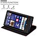 Custodia Compatibile Con Nokia Lumia 920 In Marrone Cappuccino - Coperchio Protettiva Con Chiusura Magnetica, Funzione Stand E Tasca Per Le Carte - Foto miniatura 8
