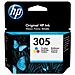 Pack 3 Cartucce Hp 302xl Colore F6u67ae Compatibili Ecosaver N 1 Testina Originale + 3 Serbatoi Da 16,6ml Per Hp 3830 F6u65 - Foto miniatura 1