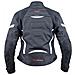 Moto Giacca Donna Sport Impermeabile Tessuto Riflettente Nero S - Foto miniatura 2
