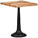 Tavolo Da Bistrot 60x60x76 Cm In Legno Massello Di Acacia - Foto miniatura 1