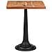 Tavolo Da Bistrot 60x60x76 Cm In Legno Massello Di Acacia - Foto miniatura 3