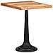 Tavolo Da Bistrot 60x60x76 Cm In Legno Massello Di Acacia - Foto miniatura 8