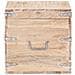 Baule 40x40x40 cm in Legno Massello di Acacia - Foto miniatura 6