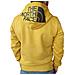 Felpa Da Uomo Con Cappuccio Seasonal Drew Peak Gialla Taglia Xs Codice 2tuv-h9d - Foto miniatura 2