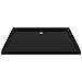 Piatto Doccia in ABS Rettangolare Nero 80x90 cm - Foto miniatura 2