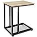 Tavolino Eton 48 X 35 X 66 Cm - Industriale Legno Chiaro, Rovere Sonoma - Foto miniatura 4