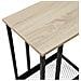 Tavolino Eton 48 X 35 X 66 Cm - Industriale Legno Chiaro, Rovere Sonoma - Foto miniatura 7