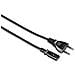 Mains Lead, European standard, 0.75 m, black 0.75m Nero cavo di alimentazione - Foto miniatura 1