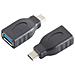 13-30008 USB 3.1 C USB 3.0 A Nero cavo di interfaccia e adattatore - Foto miniatura 1