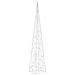 Cono Luce Led Decorativo Acrilico Bianco Freddo 120 Cm - Foto miniatura 3