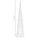 Cono Luce Led Decorativo Acrilico Bianco Freddo 120 Cm - Foto miniatura 7