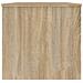 Tavolino Rovere Sonoma 102x50,5x46,5 Cm In Legno Multistrato - Foto miniatura 6