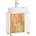 Mobile Sottolavabo 60x30x60cm Bzr75-w - Foto miniatura 1