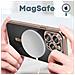 Cover Magsafe Per Iphone 14 Pro Max Silicone Protezione Camera Bordo Rose Gold - Foto miniatura 2