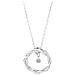 Collana Con Pendente A Goccia Intrecciata Silver - Foto miniatura 1