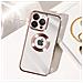 Cover Per Iphone 14 Pro Max Glitter Amovibile Silicone Protecam Spark Rose Gold - Foto miniatura 4